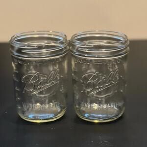 Ball Jar (Set of 2) - fruit on the opposite side.